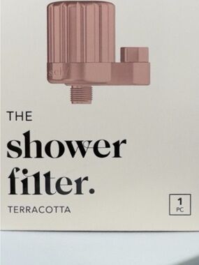 Kitsch Shower Filter in Terracotta